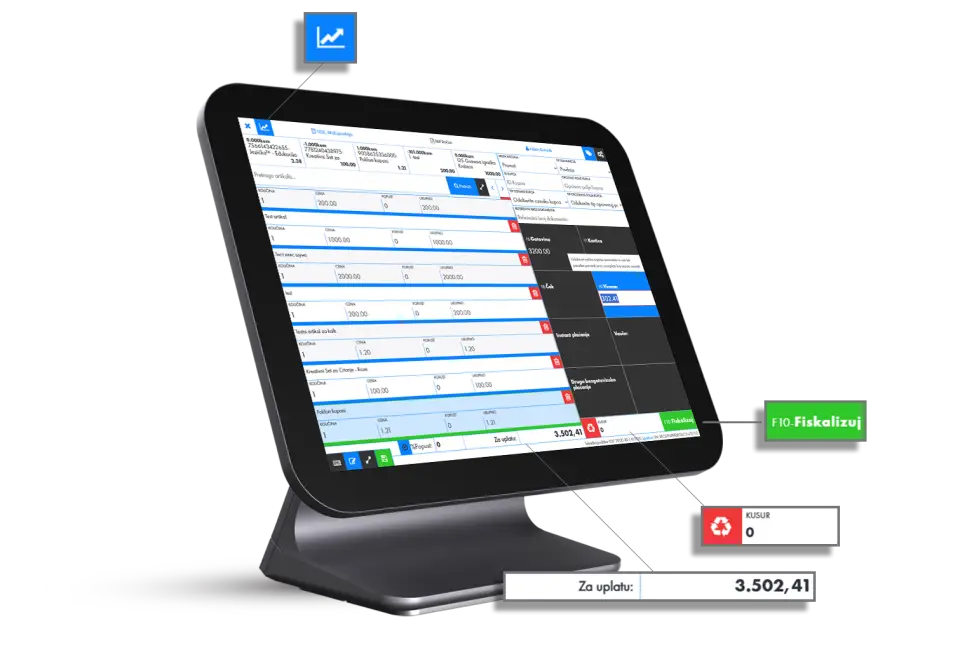 Sparkom P.R. Softver za radnje mešovite robe koji radi za vas