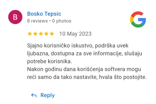 Sparkom P.R.-Testimonijal